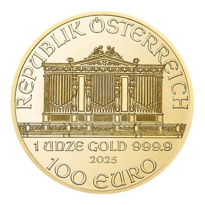 картинка 100 euro Austria, Philharmonic, 1 oz gold – площадка coinbay.ae