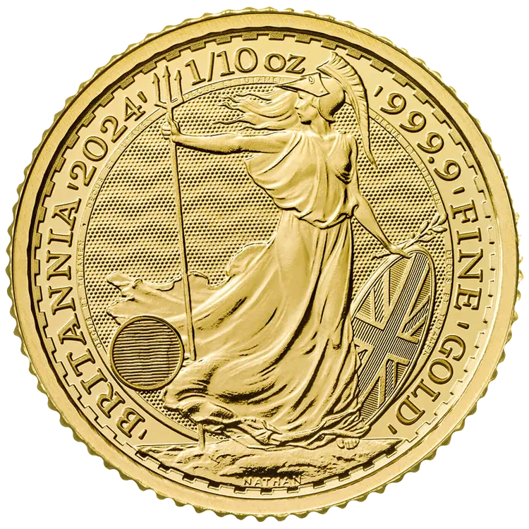 صورة10 pounds Britannia 1/10 oz gold (3.11gr) – السوقcoinbay.ae