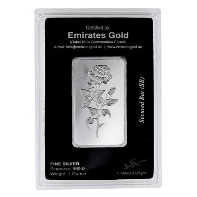 صورة1 oz Silver Emirates gold Bar – السوقcoinbay.ae