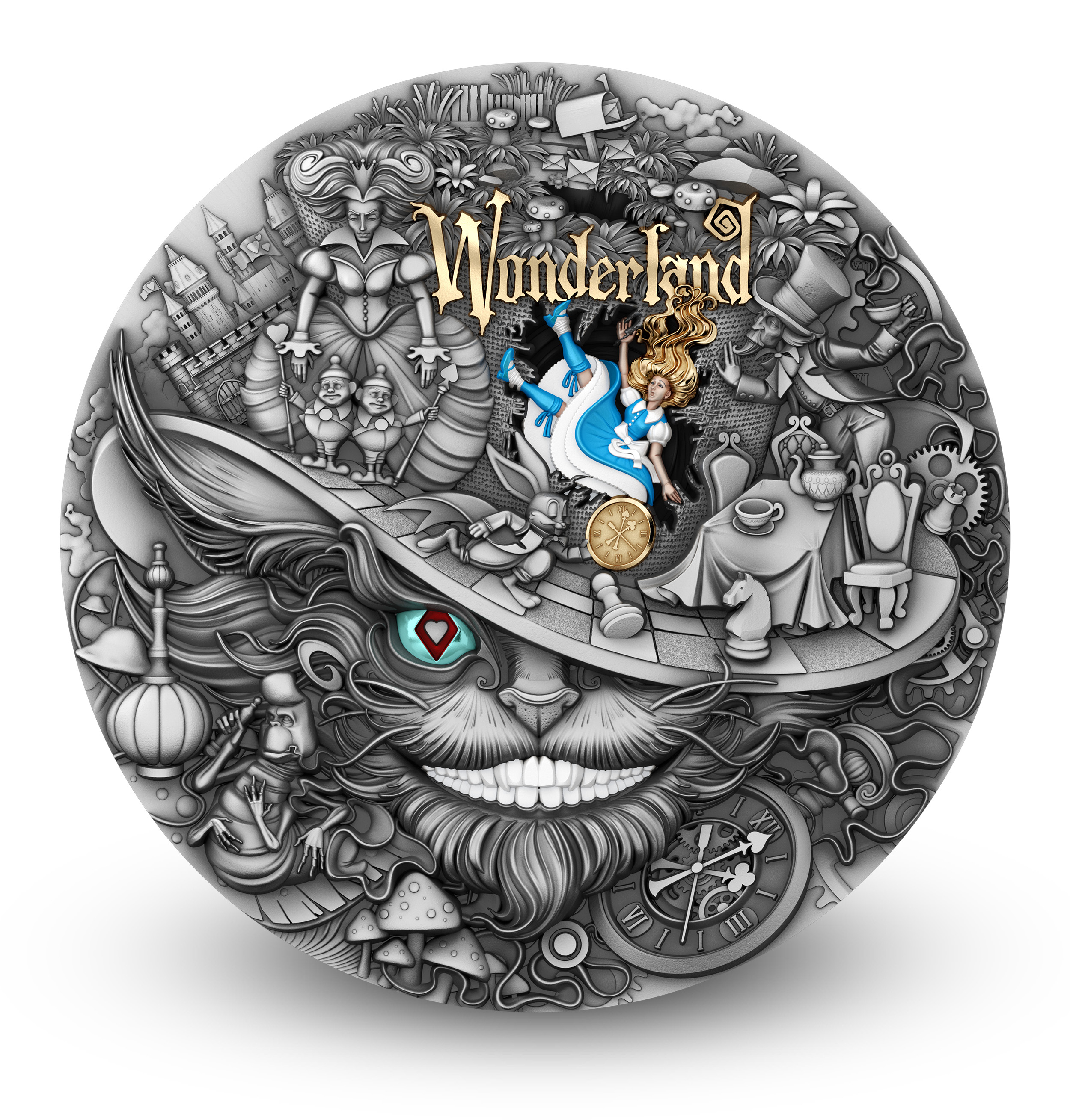 صورة5 dollars Niue Wonderland 2 oz silver – السوقcoinbay.ae
