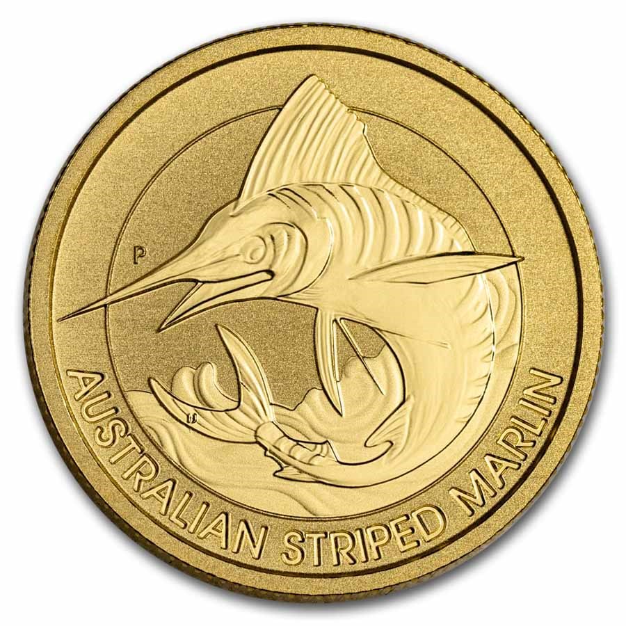 صورة25 dollars Australia Striped Marlin 1/4 oz gold – السوقcoinbay.ae