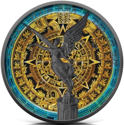 صورةSilver Mexican Libertard - Aztec Calendar 2023 -1 oz – السوقcoinbay.ae