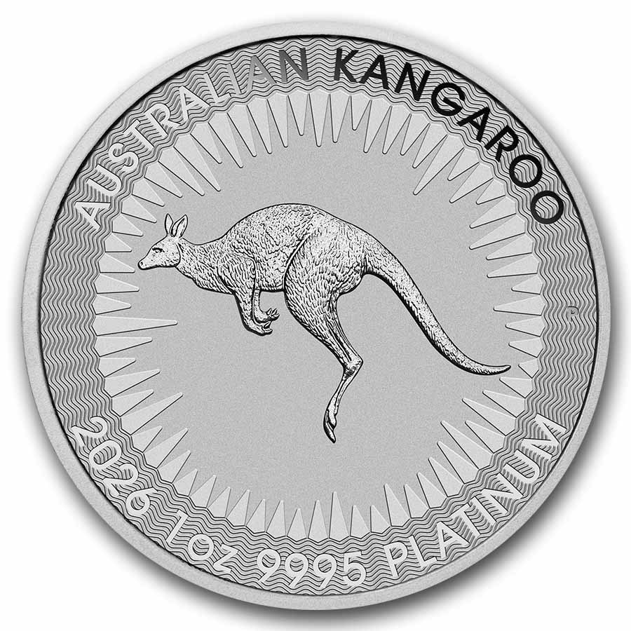 صورة100 dollars Australia Kangaroo 1 oz Platinum – السوقcoinbay.ae