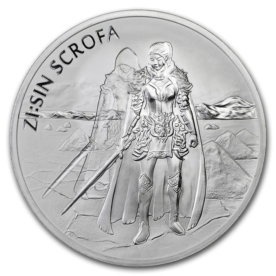 صورة1 clay South Korea Zi:Sin Scrofa Ghost, 1 oz silver – السوقcoinbay.ae