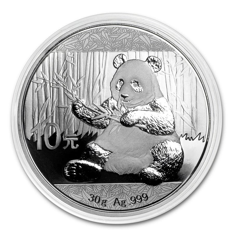 صورة10 yuan China Panda 2017 30 gram silver – السوقcoinbay.ae