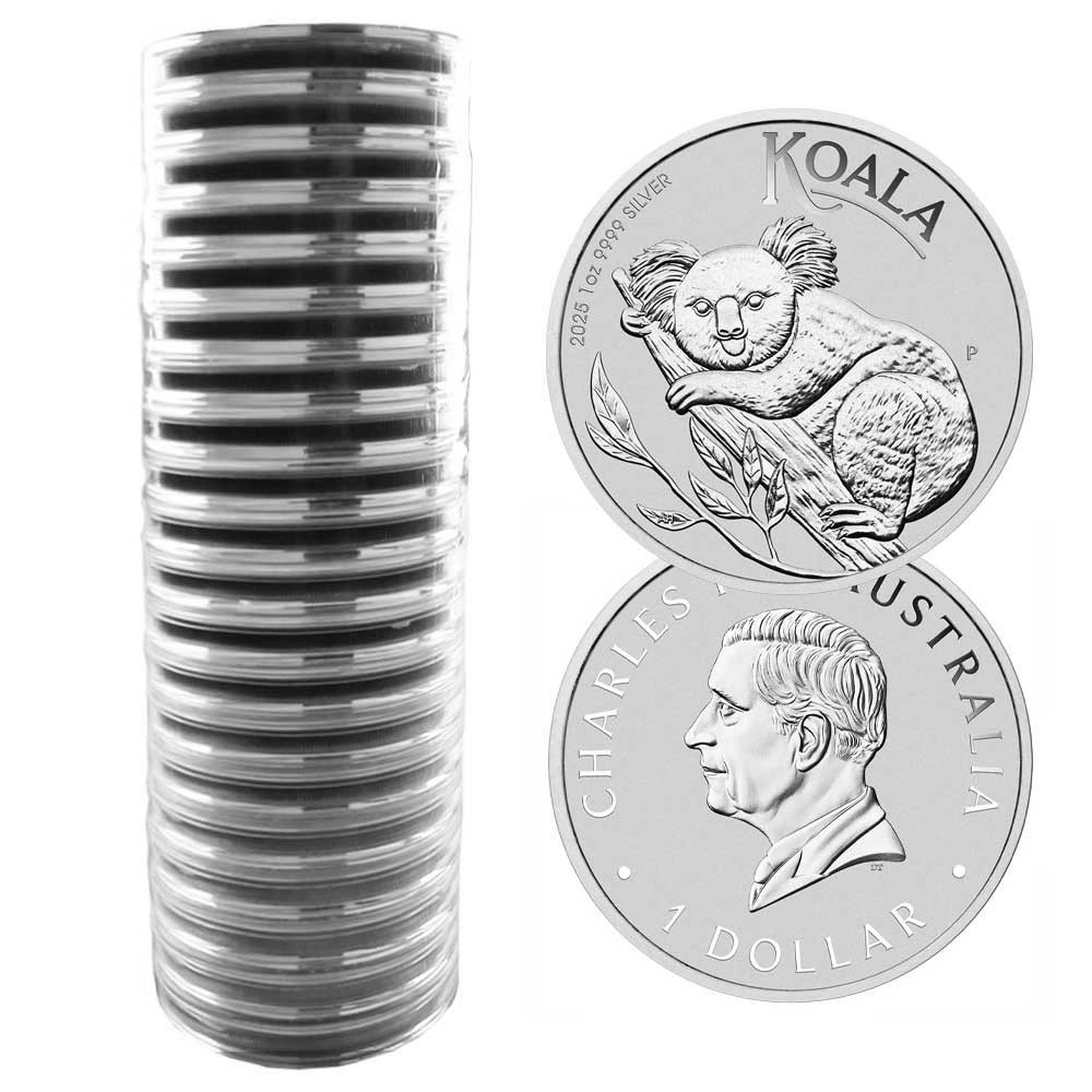 картинка 1 dollar Australia Koala 2026 (20pcs roll) 1 oz silver – площадка coinbay.ae