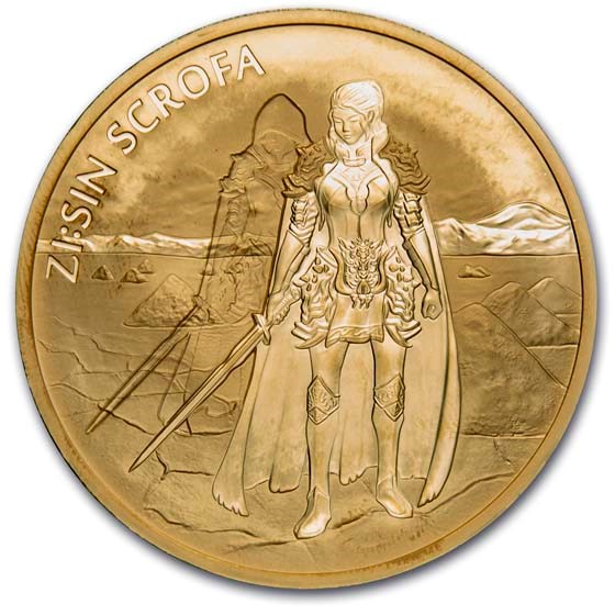 картинка 1 clay South Korea Zi:Sin Scrofa Ghost, 1 oz gold – площадка coinbay.ae
