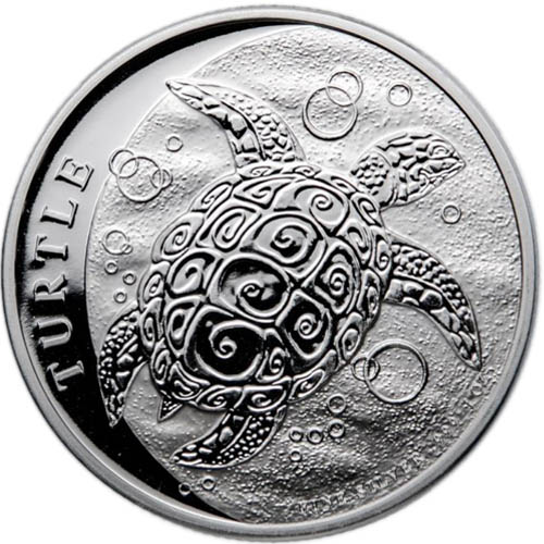 صورة2 dollars niue Turtle 2021 1 oz silver – السوقcoinbay.ae