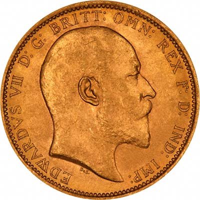 صورةSovereign -Edward VII - 1909 – السوقcoinbay.ae
