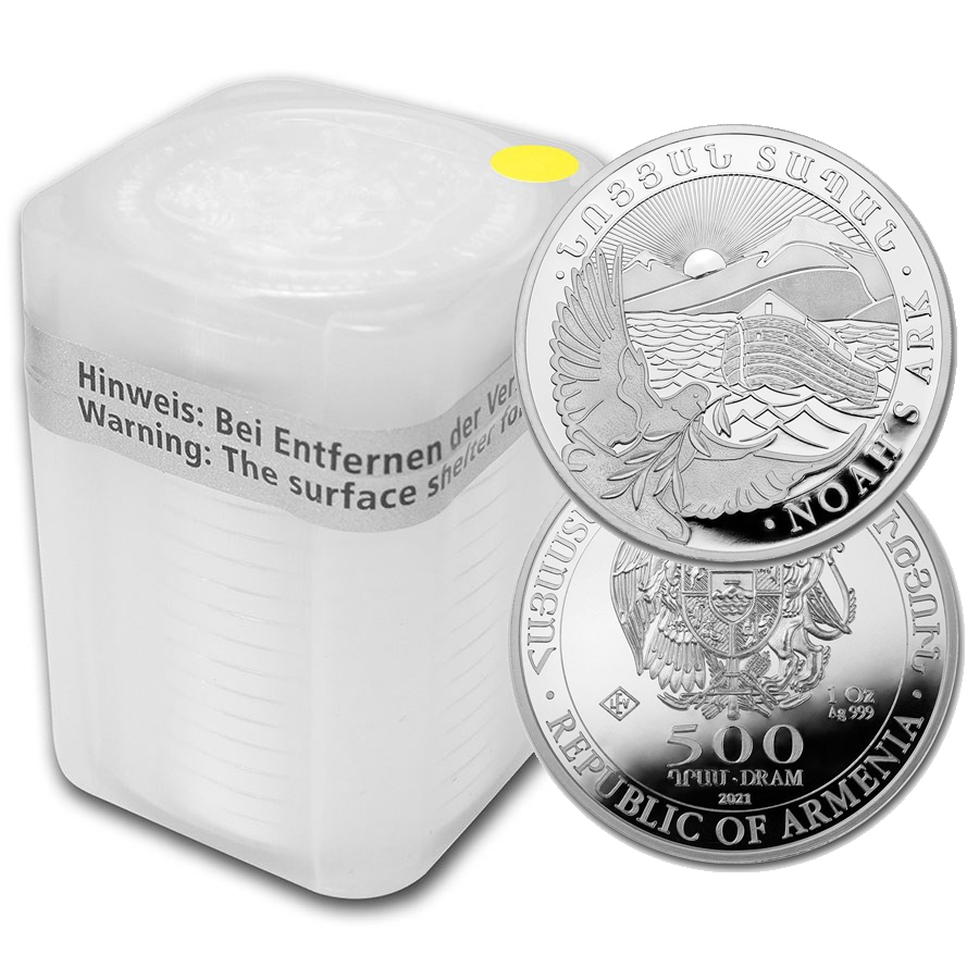 картинка 500  Drams Armenia Noah’s Ark 1 oz silver – площадка coinbay.ae
