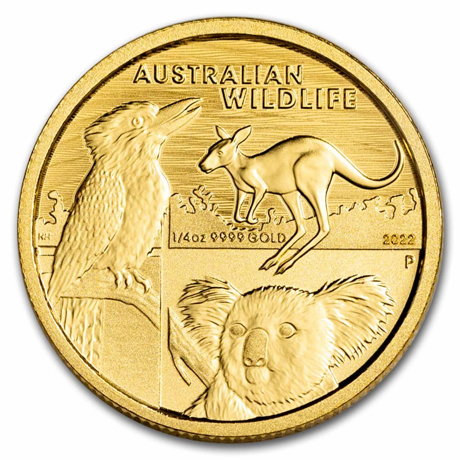 картинка 25 dollars Australian Wildlife, 1/4 oz gold – площадка coinbay.ae