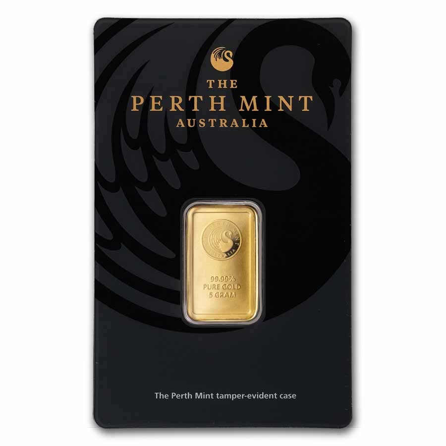 картинка 5 gram Perth Mint gold bar – площадка coinbay.ae